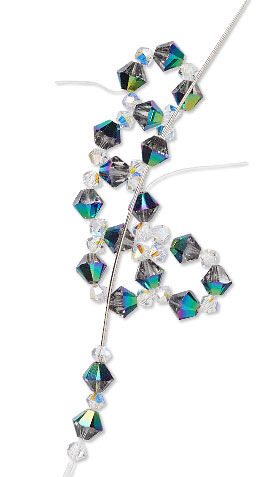 threaded bicone chain